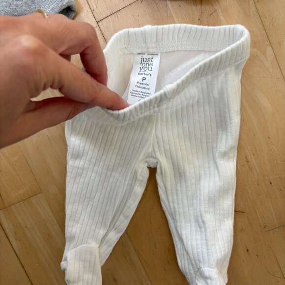 Preemie Baby Girl Clothing Lot 5 Pieces  Sleepers One-Piece Outfits Floral Print - Picture 2 of 4